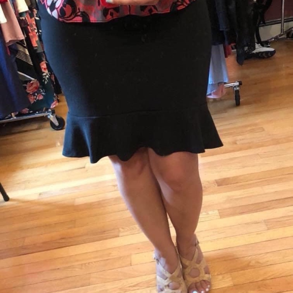 Flounce skirt